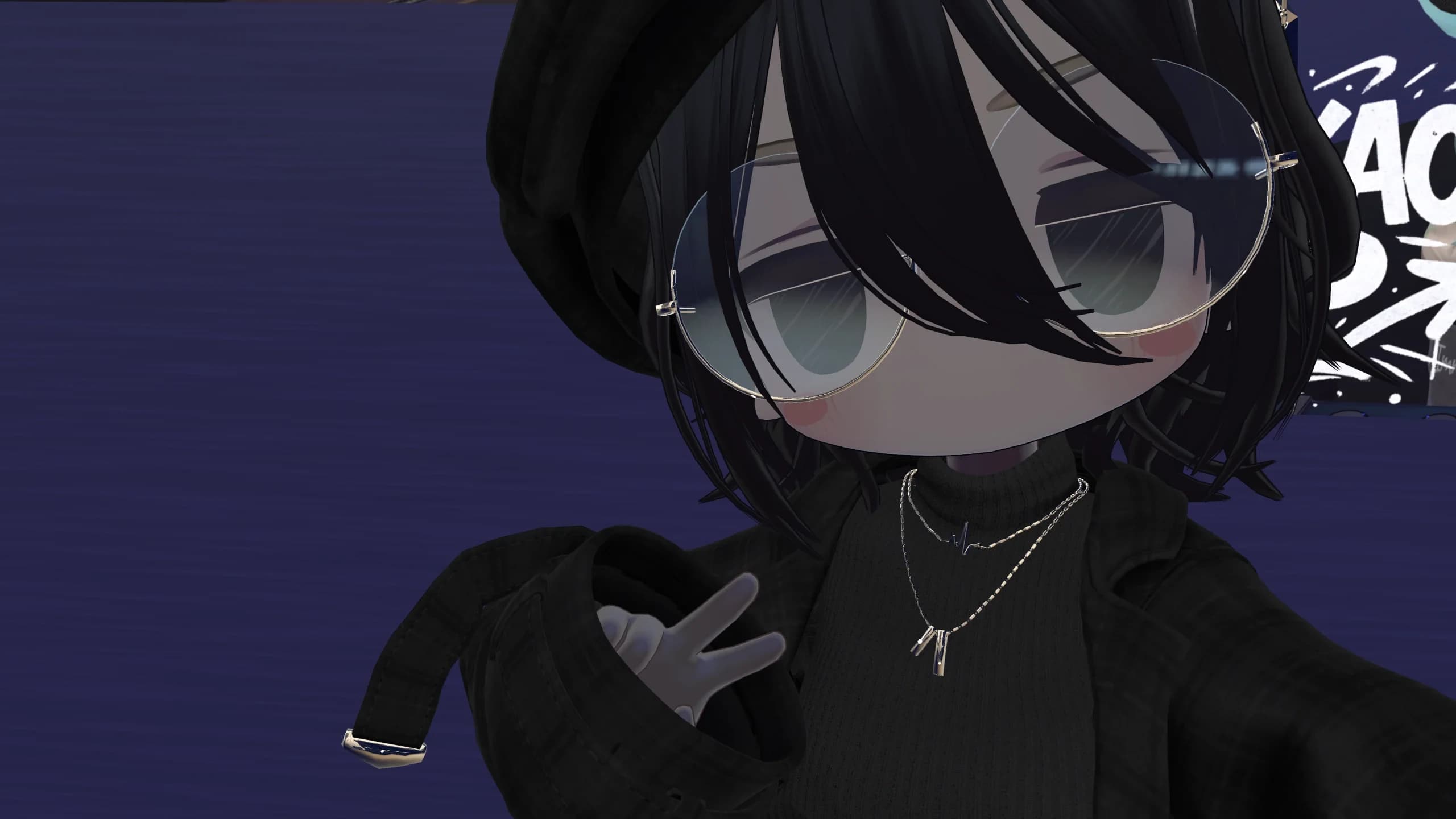 作ったアバターの服 ラピリスさんと一緒だった笑 3