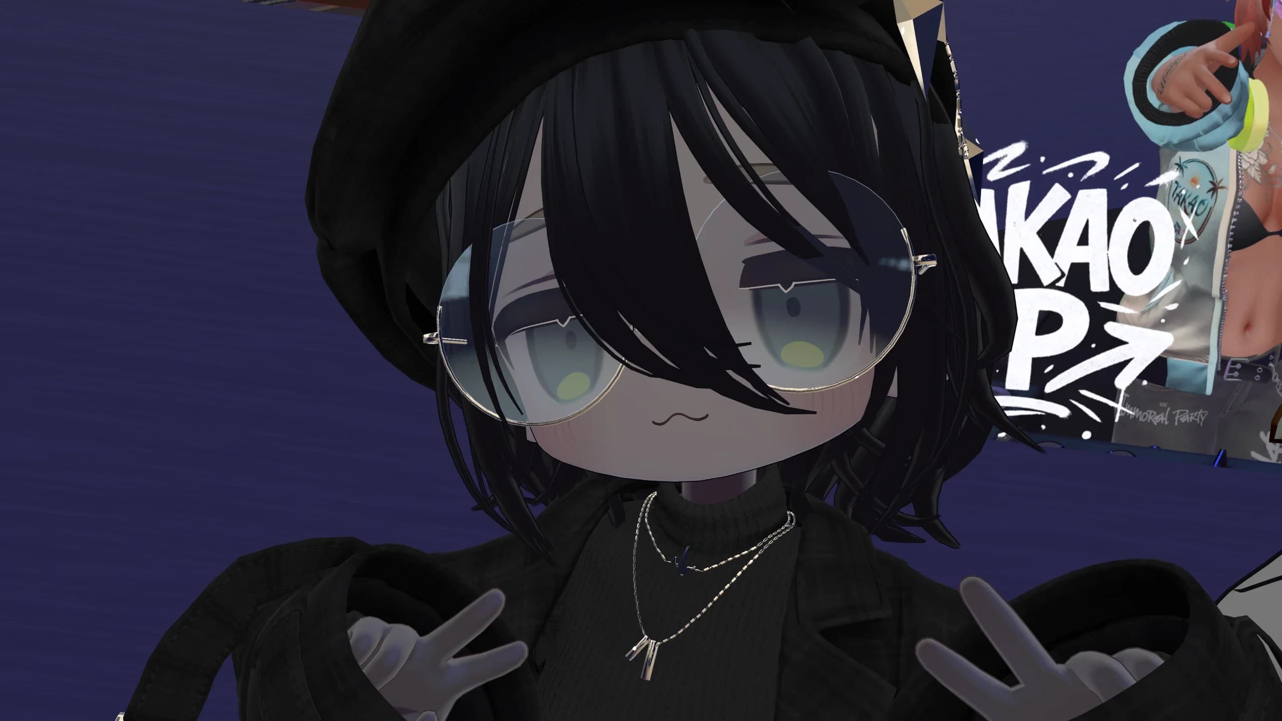 作ったアバターの服 ラピリスさんと一緒だった笑 4